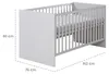roba Kombi-Kinderbett Lea 70 x 140 - Babybett 3-fach Produktbild-Vorschau 3