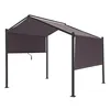 Stahl Pavillon Überdachung Gartenlaube Bacliff 3 m x 3 m x Produktbild-Vorschau 2