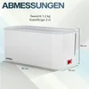 Kabelbox mit Steckdosenleiste - 5-Fach Steckdose, USB-C und Produktbild-Vorschau 7