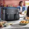 Philips 3000 Serie NA350/00 Airfryer mit zwei Körben aus Produktbild-Vorschau 2