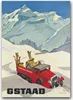 Retro Plakat Gstaad Schweiz A3 30x40 Produktbild-Vorschau 1