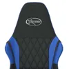CLORIS Gaming-Stuhl mit Massagefunktion Schwarz und Blau Produktbild-Vorschau 8
