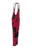 Planam Latzhose Norit Damen Gr. 52 rot/schwarz Produktbild-Vorschau 3