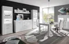 Vitrine "Carrara" weiß Hochglanz Wohn- und Esszimmer Produktbild-Vorschau 5