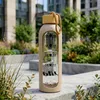 Vilde | Butelka na wodę szklana 600 ml - z etui silikonowym Podgląd zdjęcia produktu 2