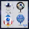 Weltraum Geburtstag Deko Set mit Astronaut, Raketen & Produktbild-Vorschau 3