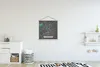 MuchoWow® Textilposter Blau - Deutschland - Karte - Produktbild-Vorschau 2
