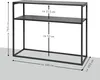 bremermann Table console avec 2 étagères, étagère sur pied Voir les images du produit 6