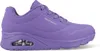 A side view of a purple Skechers sneaker against a white background. Náhled obrázku produktu