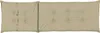 A top-down view of a long, padded cushion or mattress topper. Produktbild-Vorschau
