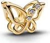 PANDORA MOMENTS Charm Motyl w kolorze złotym 764369C01 Podgląd zdjęcia produktu 1