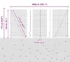 vidaXL Geschweißter Drahtzaun mit Betonfundament 10 x 1,6 m Produktbild-Vorschau 8