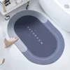 Schnell Trocknende Badematte Rutschfest Grau Saugfähig Produktbild-Vorschau 3