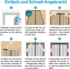 Magnet Fliegengitter Tür Balkontür 100x210cm Fliegengitter Produktbild-Vorschau 7