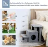 PawHut Haustiertreppe, 3/4-stufige höhenverstellbare Produktbild-Vorschau 7