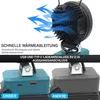 LED Arbeitsleuchte Akku Baustrahler für Makita 18V Akku, Produktbild-Vorschau 7