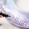 Schwimmring für Kinder mit Glitzer – aufblasbarer Produktbild-Vorschau 3