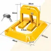 Ikodm, dissuasori per parcheggio pieghevoli, 55,5 x 46 x 32 Anteprima dell’immagine prodotto 2