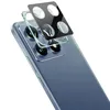 A close-up shot of a smartphone camera lens protector being placed onto a smartphone. Produktbild-Vorschau
