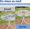 WENKO Spann-Tischdecke in Mosaikoptik Abdeckung Gedeckt Produktbild-Vorschau 6