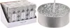 Overige Merken Glitter Theelichten 8 Stuks Zilver Produktbild-Vorschau 1