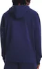 Under Armour Blue Ua Rivale Vlies Hoodie mit Logo – S Produktbild-Vorschau 17