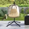Coussin d'assise Outsunny, 120 x 100 cm, coussin de chaise Voir les images du produit 9