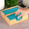 Serviettenhalter aus Holz 20,5x18,5x5 cm Produktbild-Vorschau 5