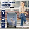 MuchoWow® Koffer Handgepäck Trolley Rollkoffer Kleine Produktbild-Vorschau 2