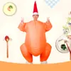 Erwachsene aufblasbare Truthahnkostüm Halloween Produktbild-Vorschau 5