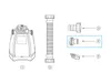 Bestway® Ersatzteil Schlauchadapter für Flowclear™ Produktbild-Vorschau 3
