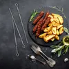Relaxdays Grillspieße Edelstahl, 20er Set Produktbild-Vorschau 5