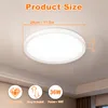 LZQ LED Deckenleuchte Rund 36W Ø28,5 cm, IP44, Wasserfest, Produktbild-Vorschau 5