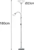 Reality Leuchten Deckenfluter SUPERBOWL H 180 cm silber Produktbild-Vorschau 9
