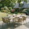 Gartenmöbel Set SUNNY mit 1 ausziehbaren Esstisch und 6 Produktbild-Vorschau 1