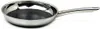 A stainless steel frying pan with a textured interior is shown against a white background. Podgląd zdjęcia produktu