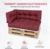 TexDeko Garden Palettenkissen 120x80x18cm wasserabweisend Produktbild-Vorschau 2