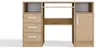 PC-Schreibtisch mit Schubladen und Schrank BELLUNO – Eiche, Produktbild-Vorschau 8