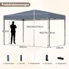 COSTWAY Pavillon 365x225cm, Pop up Pavillon pliable Voir les images du produit 3