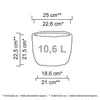 Scheurich Natural, Korb-Pflanzer, Freistehend, Seegras, Produktbild-Vorschau 3