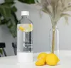 A Wessper S1 SodaMaker bottle filled with water and lemon slices, placed on a table with lemons and a vase of dried grass in the background. Voir les images du produit