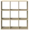 vidaXL Regał rozdzielający pokój dąb sonoma 102x29x103,5 cm Podgląd zdjęcia produktu 5