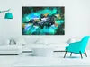Italienischer Leinwand Leinwandbild - Exotic Dance 90x60 cm Produktbild-Vorschau 2