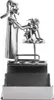A metal figurine of a veterinarian with a pen holder. Náhľad obrázku produktu