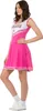CHEERS rosafarbenes Cheerleader-Kostüm für Damen M Produktbild-Vorschau 2