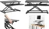 LogiLink Sitz-Steh Workstation für 1 Monitor schwarz Produktbild-Vorschau 10