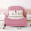 okwish Kinderbett 90*200cm, hochwertiger Flanell, weich und Produktbild-Vorschau 3