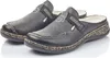 A pair of black clogs on a white background. Anteprima dell’immagine prodotto