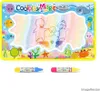 Tiermotive Regenbogen Wasserzeichnungs Matte mit 2 Stiften Produktbild-Vorschau 1