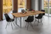 Esstisch Baumkante Holz-Optik Wildeiche 240 x 100 U-Gestell Produktbild-Vorschau 3